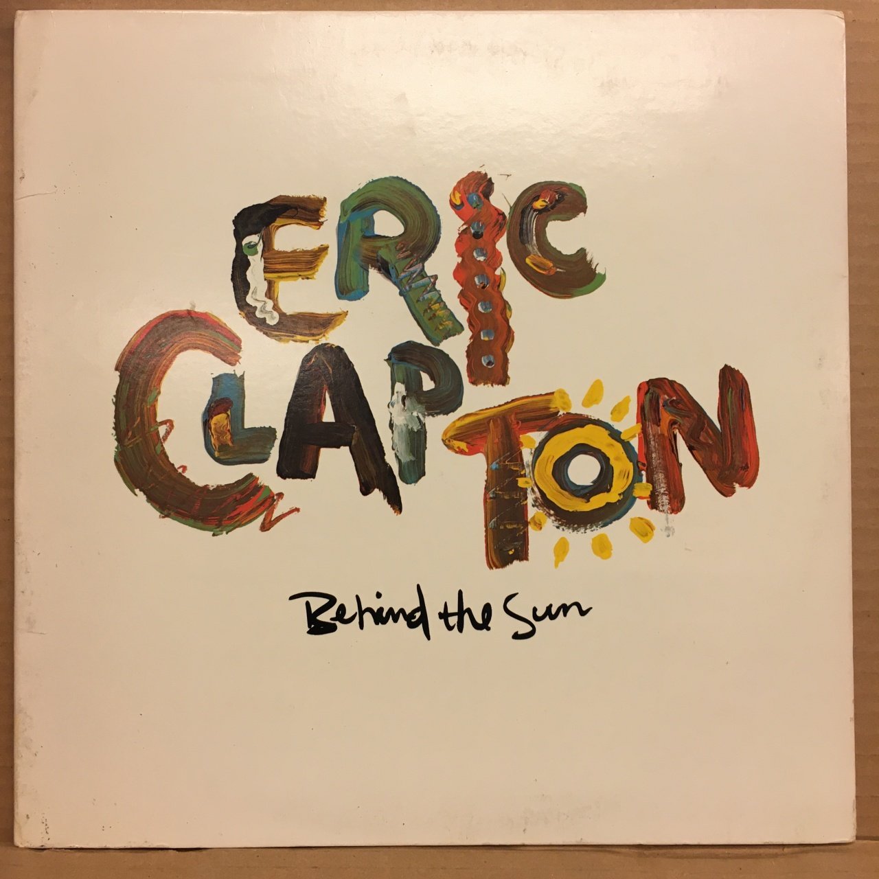 ERIC CLAPTON - BEHIND THE SUN 1985 2.EL PLAK