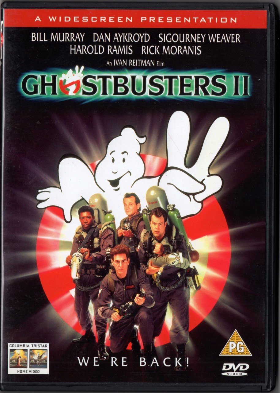 GHOSTBUSTERS II - HAYALET AVCILARI II - BILL MURRAY - DAN AYKROYD -  DVD 2.EL