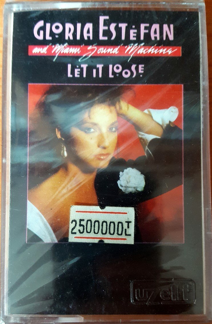 GLORIA ESTEFAN - LET IT LOOSE (1987) UZELLI CASSETTE MADE IN TURKEY ''NEW''