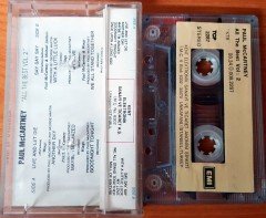PAUL MCCARTNEY - ALL THE BEST VOL 2 (1988) KENT CASSETTE MADE IN TURKEY ''USED'' PAPER LABEL