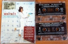 WHITNEY HOUSTON - THE GREATEST HITS DOUBLE CASSETTE MADE IN EU ''USED''