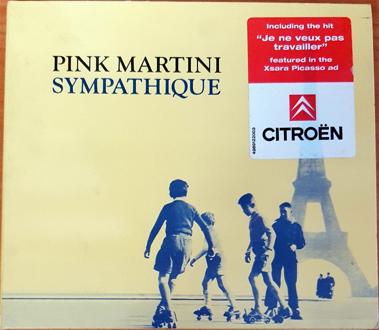 PINK MARTINI - SYMPATHIQUE (1997) CD 2.EL