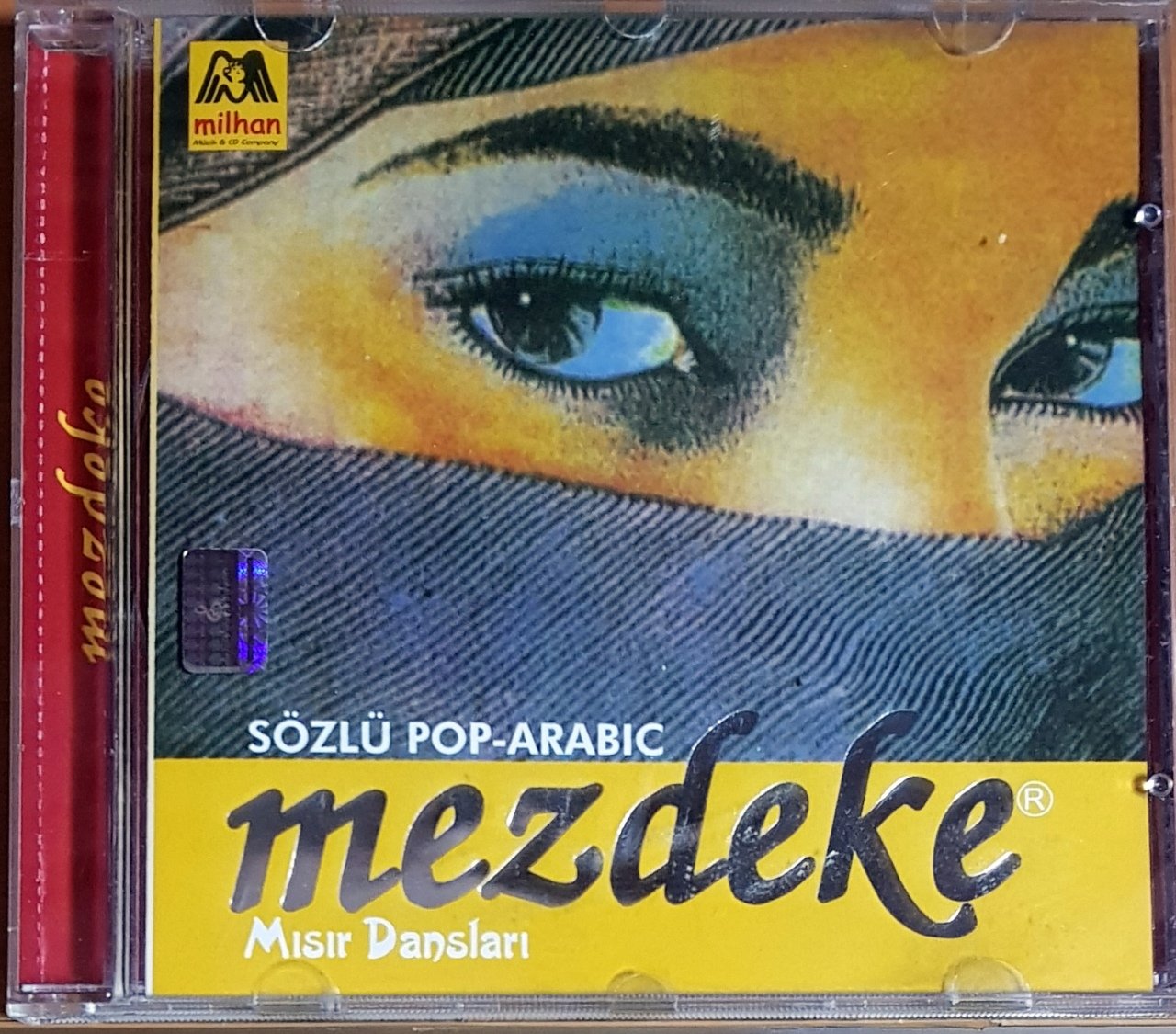 MEZDEKE / MISIR DANSLARI / SÖZLÜ POP-ARABIC / MİLHAN MÜZİK CD 2.EL