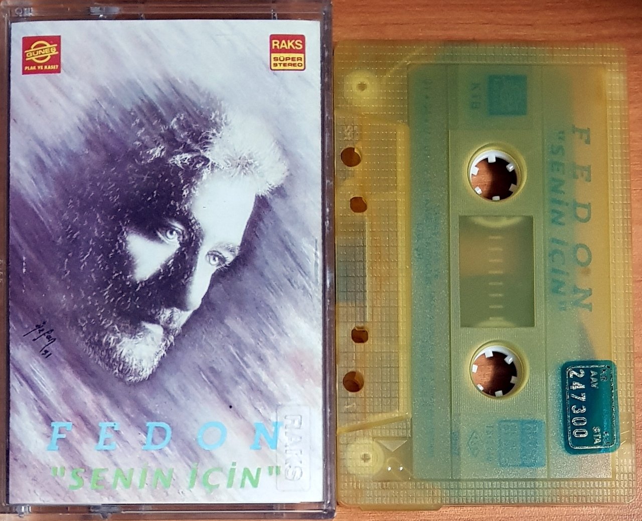 FEDON - SENİN İÇİN (1991) GÜNEŞ KASET 2.EL