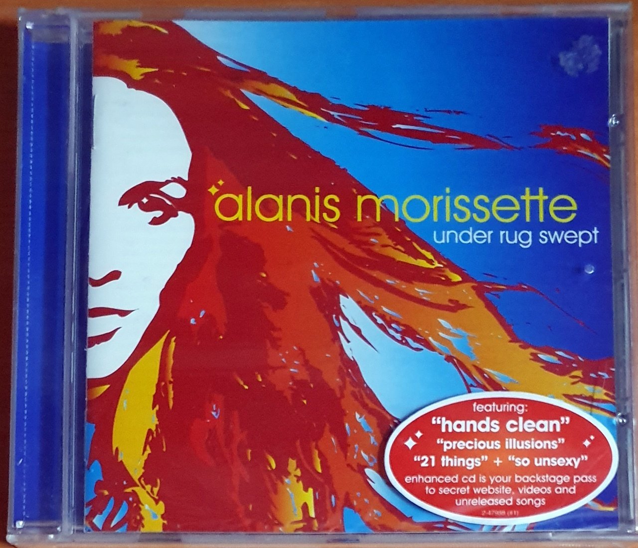 ALANIS MORISSETTE - UNDER RUG SWEPT (2002) - CD SIFIR