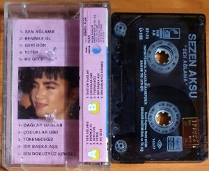 SEZEN AKSU - SEN AĞLAMA - KASET 2.EL