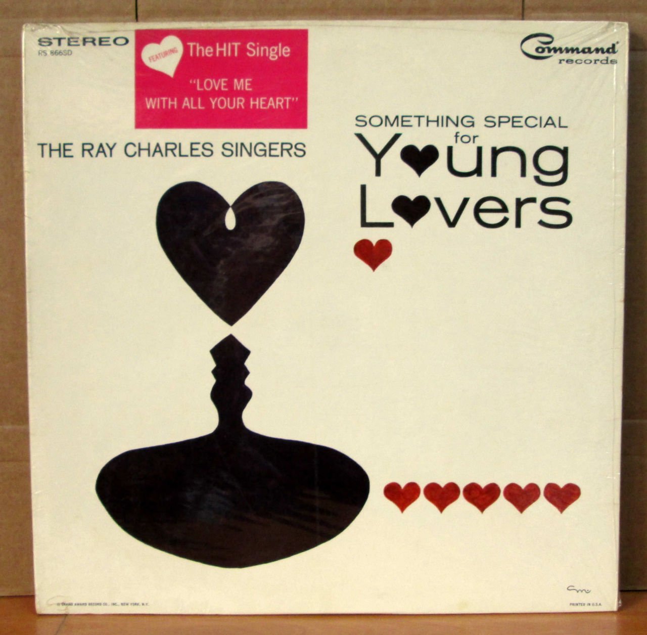 RAY CHARLES SINGERS FOR YOUNG LOVERS LP 2.EL
