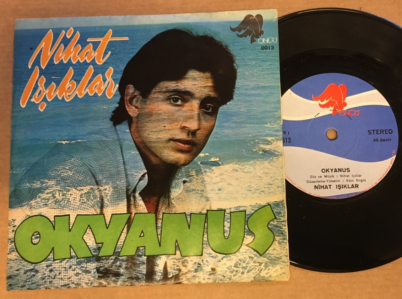 NİHAT IŞIKLAR - OKYANUS / SENSİZ GEÇEN GÜNLER 7'' 45 DEVİR