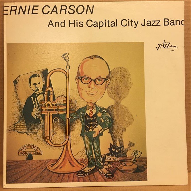 ERNIE CARSON AND HIS CAPITAL CITY JAZZ BAND - LP 2.EL PLAK
