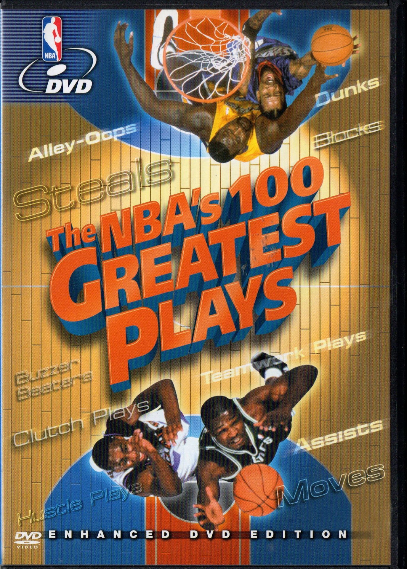 THE NBA'S 100 GREATEST PLAYS - DVD 2.EL TÜRKÇE ALTYAZI YOKTUR