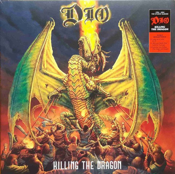 DIO - KILLING THE DRAGON (2002) LP 2020 SIFIR PLAK