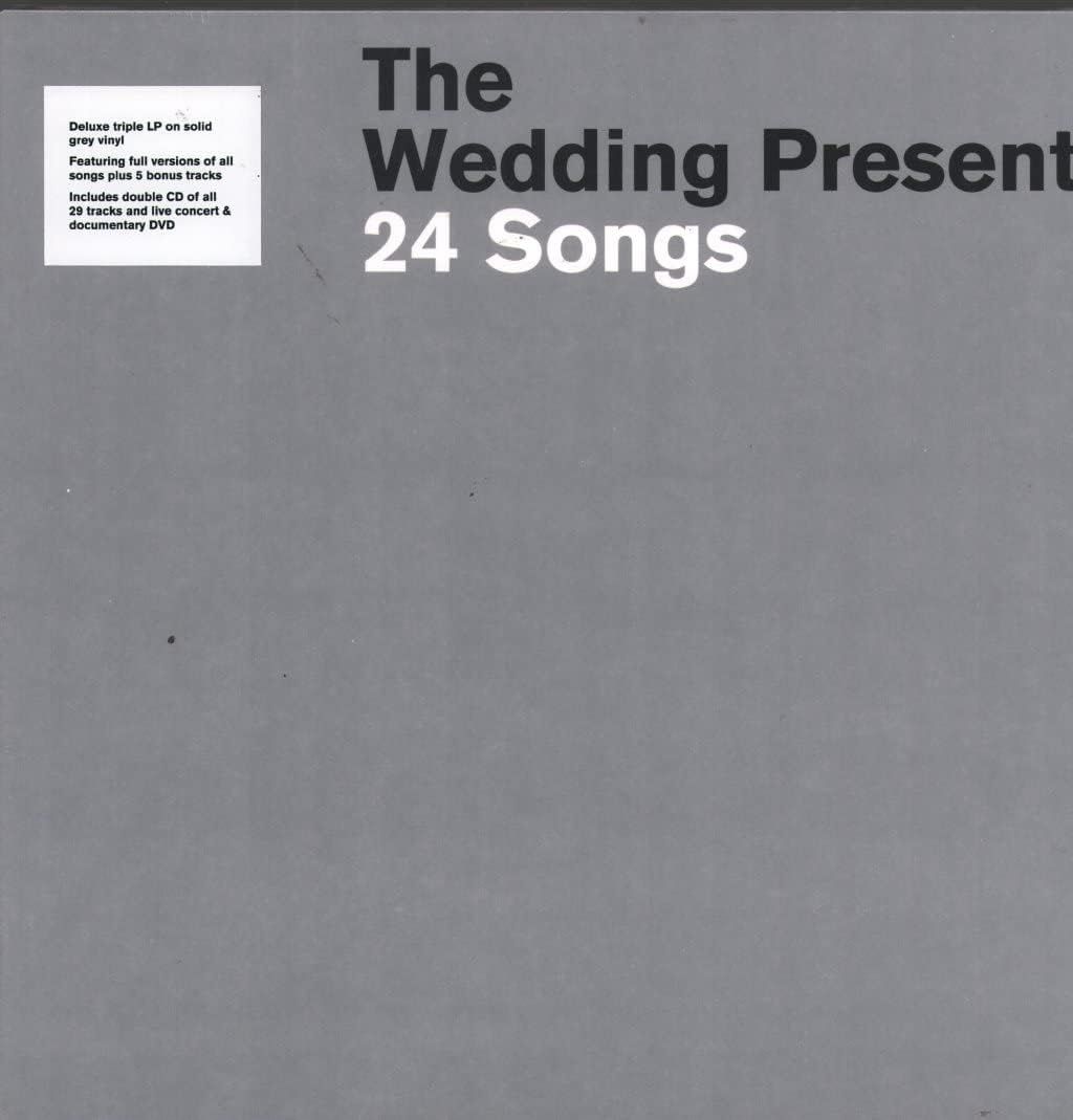 THE WEDDING PRESENT - 24 SONGS (2023) - 3LP 2CD 1DVD COMPILATION BOX SET SIFIR PLAK