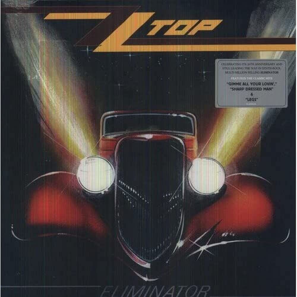 ZZ TOP - ELIMINATOR (1983) - LP 180GR 2013 30TH ANNIVERSARY EDITION SIFIR PLAK