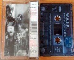 W.A.S.P. - FIRST BLOOD LAST CUTS (1993) KENT CASSETTE MADE IN TURKEY ''USED''