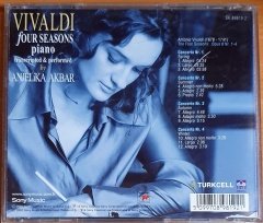 ANJELİKA AKBAR / VIVALDI: FOUR SEASONS (2002) - CD SONY CLASSICAL 2.EL