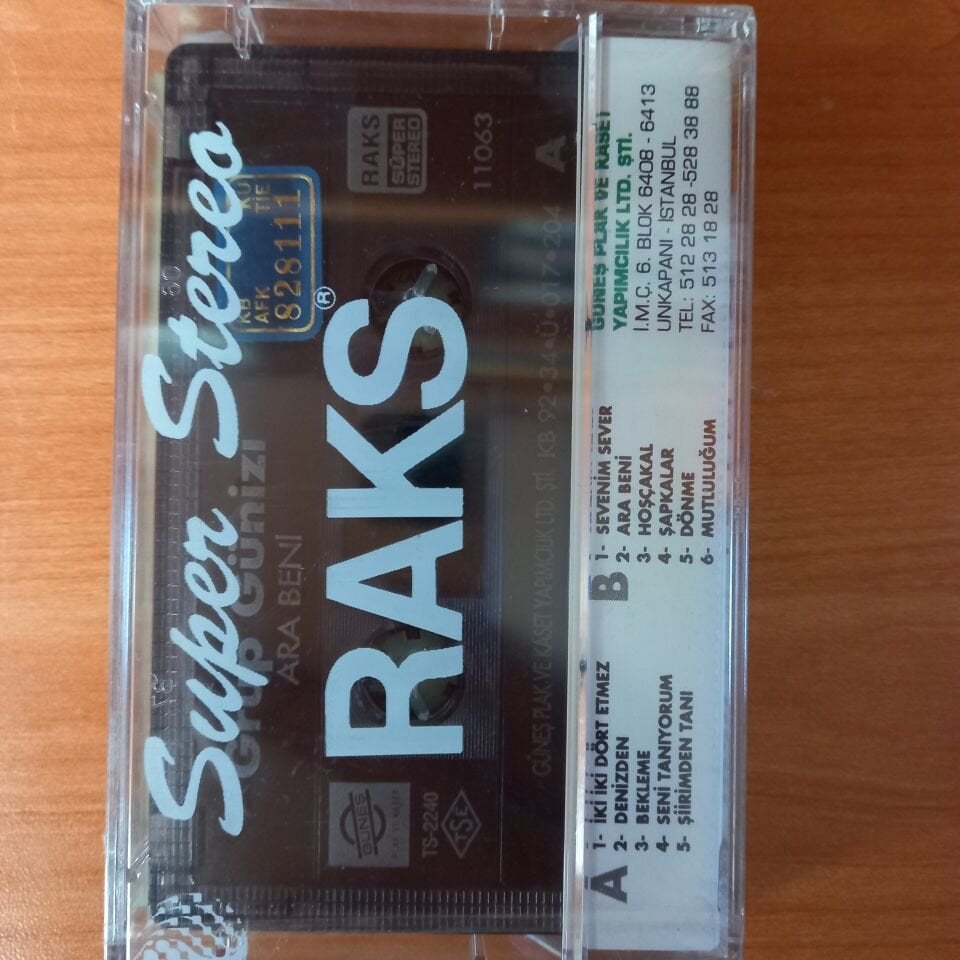 GÜNİZİ - ARA BENİ (1992) - KASET SIFIR