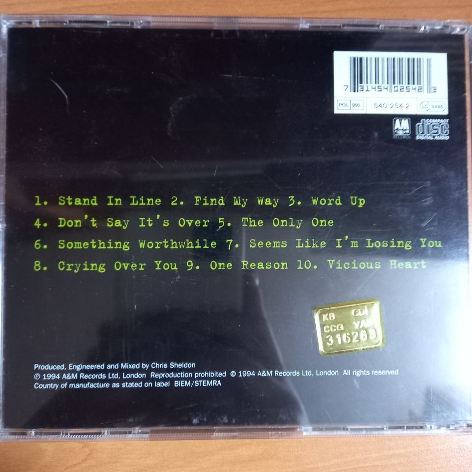 GUN – SWAGGER (1994) - CD 2.EL