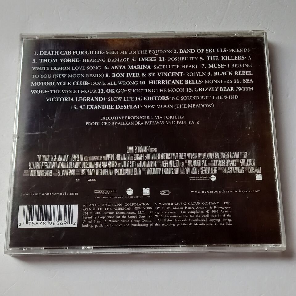 THE TWILIGHT SAGA: NEW MOON / ORIGINAL MOTION PICTURE SOUNDTRACK (2009) - CD 2.EL