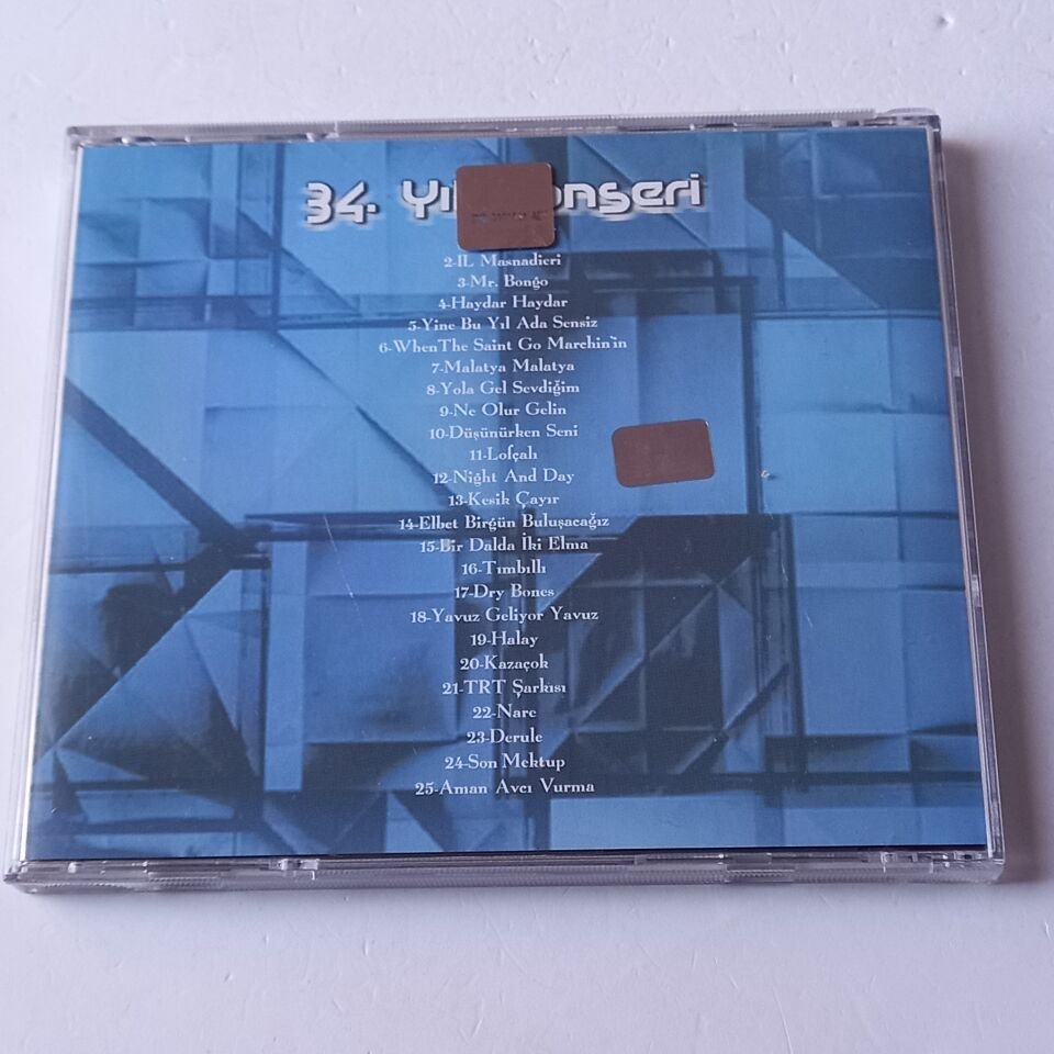 TRT 34.YIL KONSERİ - CD 2.EL