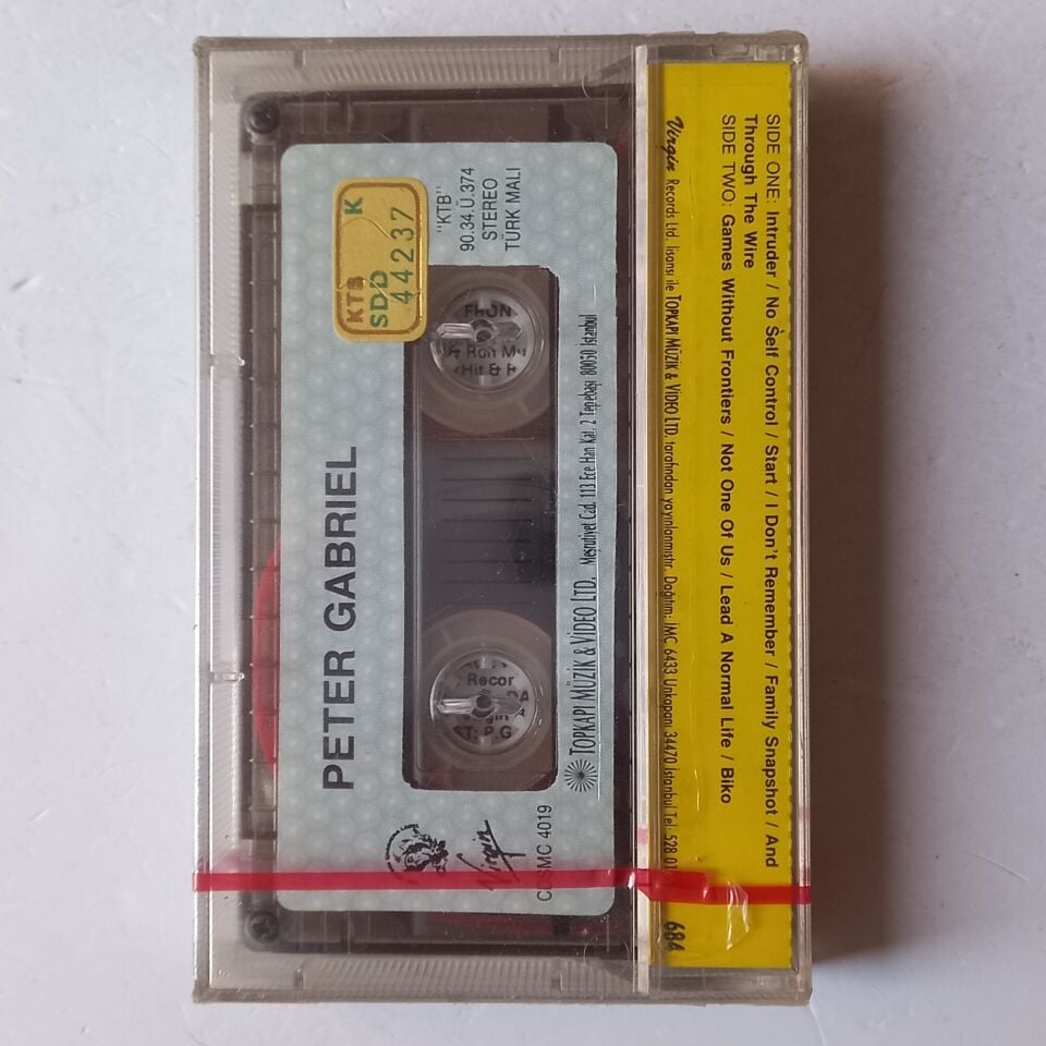 PETER GABRIEL – PETER GABRIEL (1980) - KASET 1990 REISSUE SIFIR