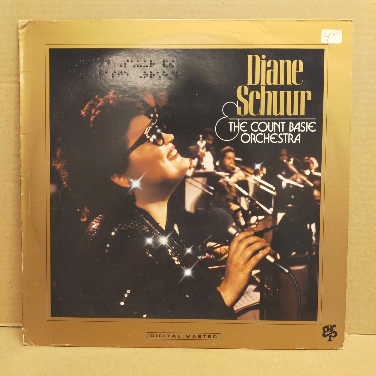 DIANE SCHUUR & COUNT BASIE ORCHESTRA - same title (1987) - LP GRP RECORDS 2.EL PLAK