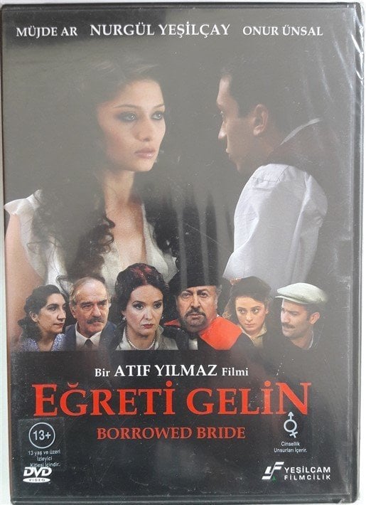 EĞRETİ GELİN - NURGÜL YEŞİLÇAY - ONUR ÜNSAL - ATIF YILMAZ - DVD SIFIR