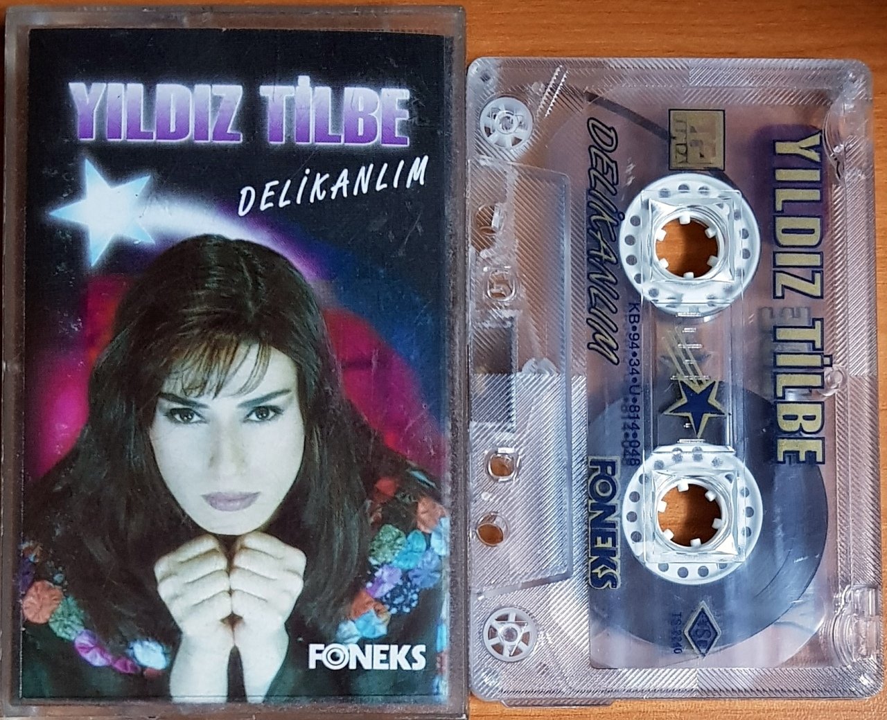 YILDIZ TİLBE - DELİKANLIM (1994) TEMPA / FONEKS KASET 2.EL