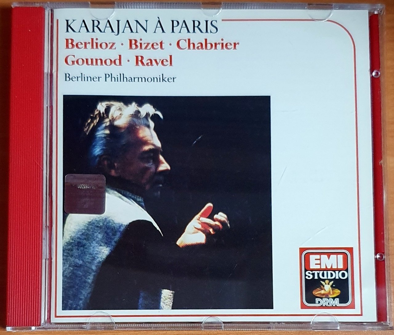 KARAJAN A PARIS / BERLIOZ, BIZET, RAVEL / BERLINER PHILHARMONIKER (1990) - CD 2.EL
