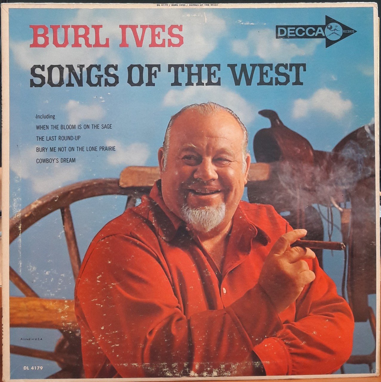 BURL IVES - SONGS OF THE WEST - PLAK 2.EL