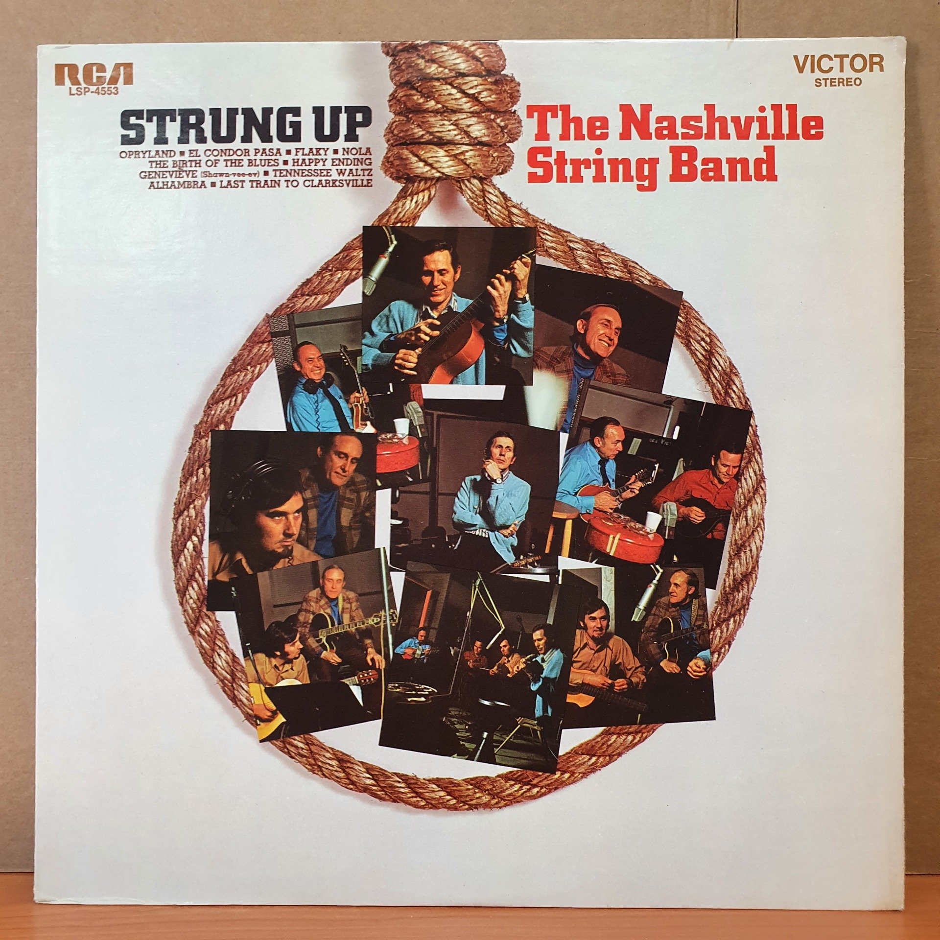 THE NASHVILLE STRING BAND - STRUNG UP (1971) - LP 2.EL PLAK
