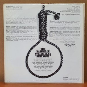 THE NASHVILLE STRING BAND - STRUNG UP (1971) - LP 2.EL PLAK