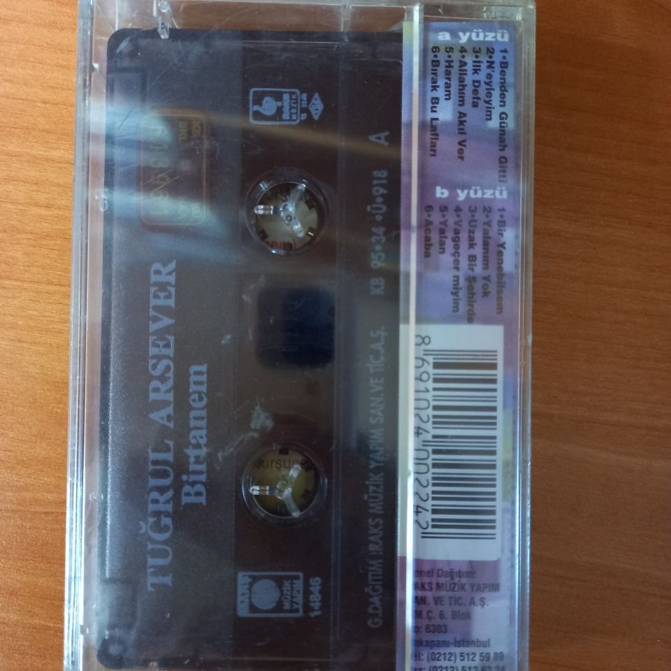 TUĞRUL ARSEVER - BİRTANEM (1995) - KASET SIFIR