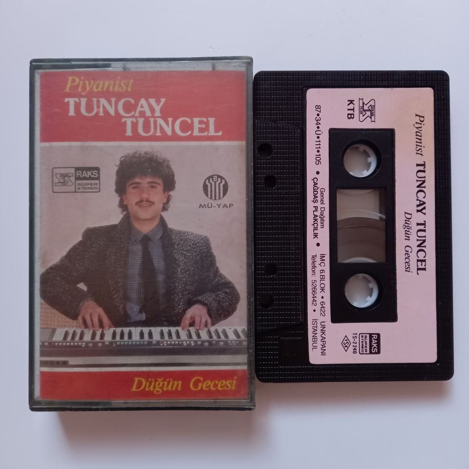 TUNCAY TUNCEL - DÜĞÜN GECESİ / PİYANİST (1987) - KASET 2.EL