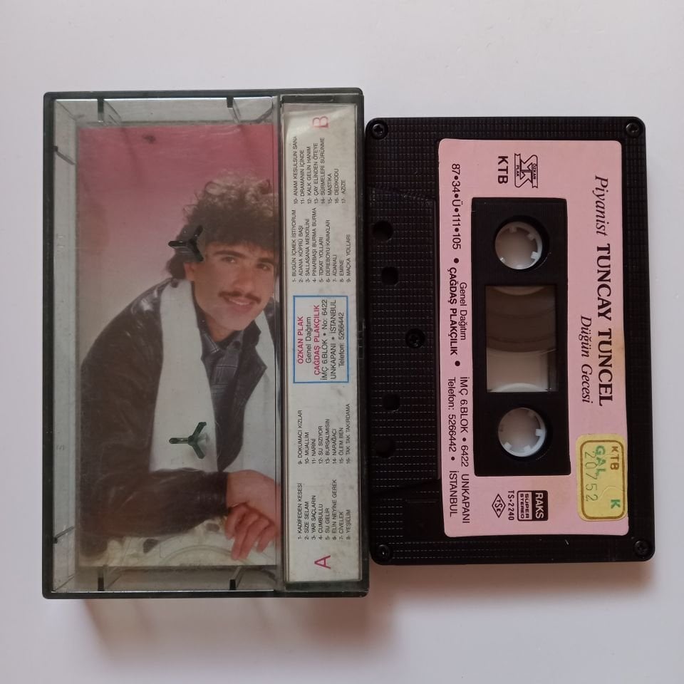 TUNCAY TUNCEL - DÜĞÜN GECESİ / PİYANİST (1987) - KASET 2.EL
