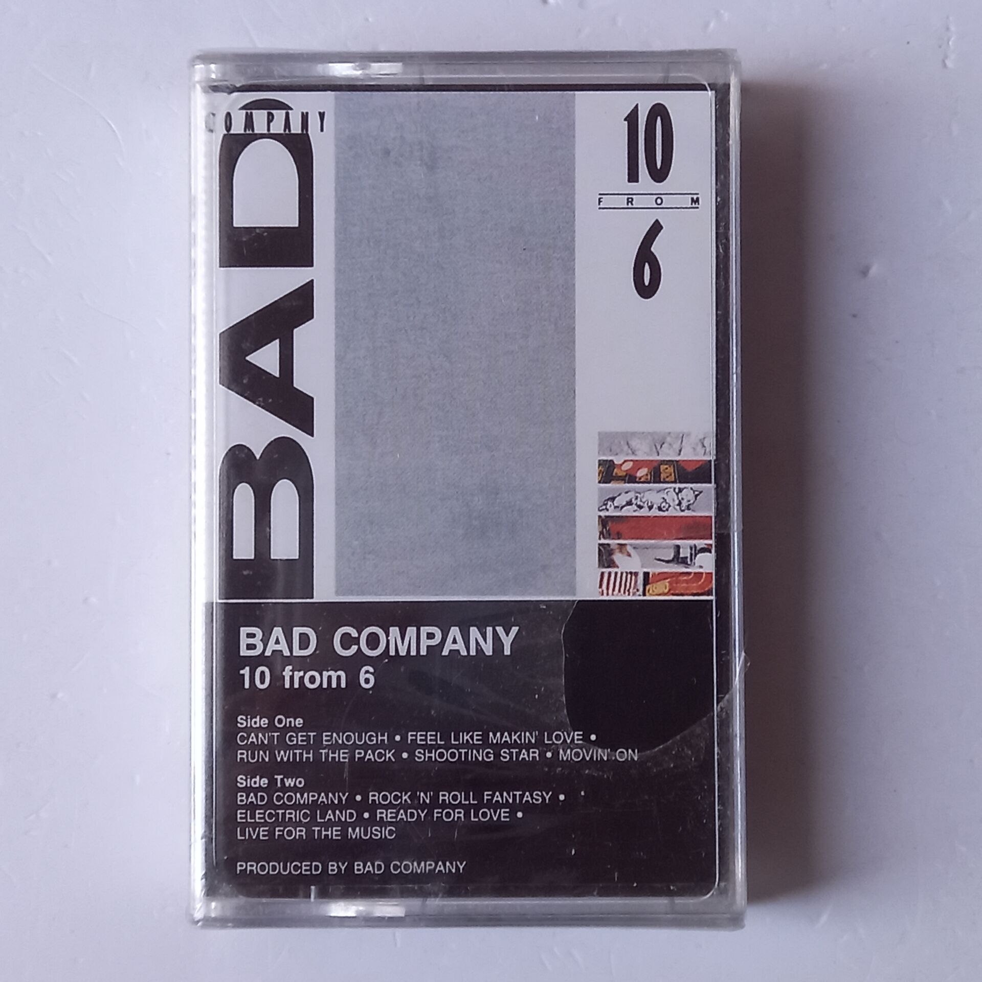 BAD COMPANY - 10 FROM 6 (1985) - KASET SIFIR