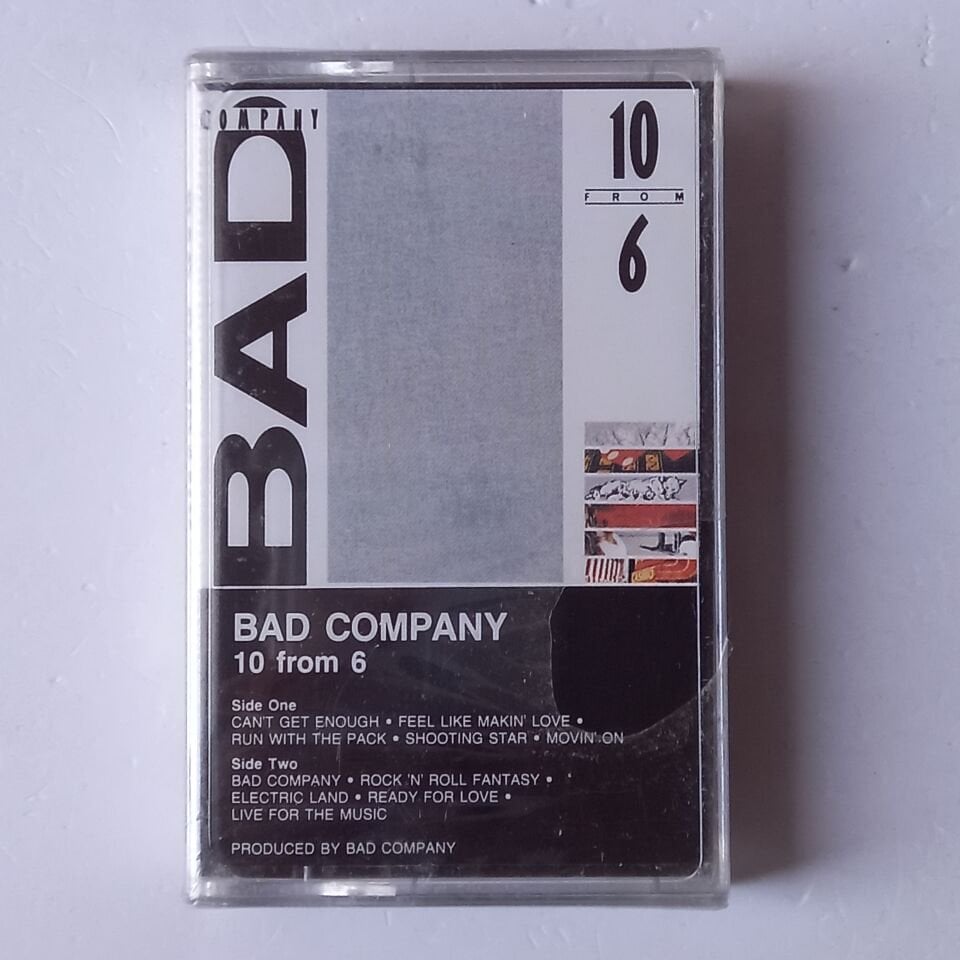 BAD COMPANY - 10 FROM 6 (1985) - KASET SIFIR