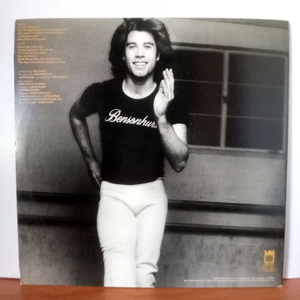 JOHN TRAVOLTA – CAN'T LET YOU GO (1977) - LP 2.EL PLAK