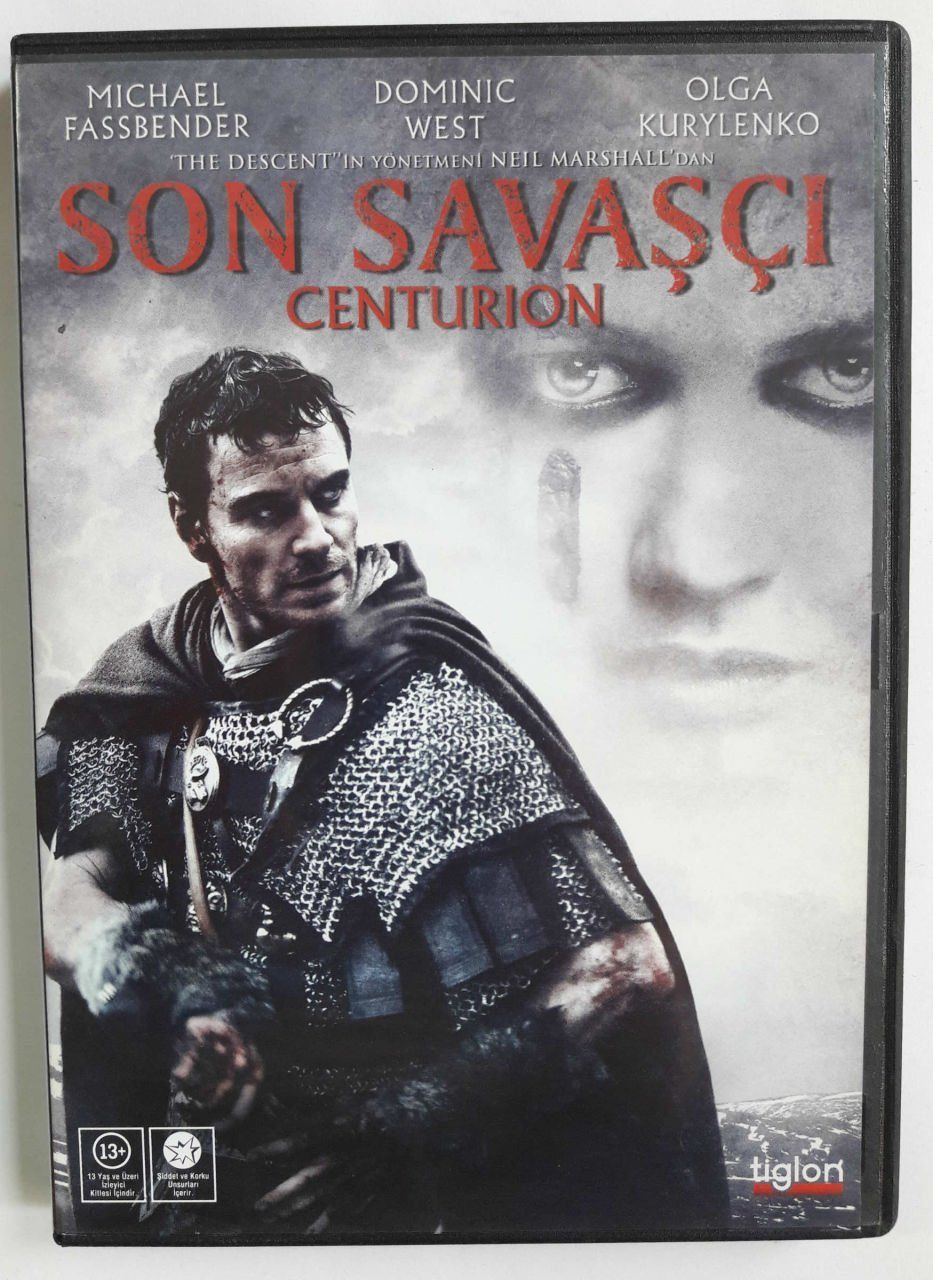 SON SAVAŞÇI - CENTURION - MICHAEL FASSBENDER - DOMINIC WEST - NEIL MARSHALL - DVD 2.EL