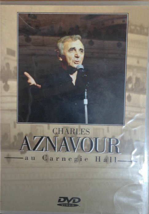CHARLES AZNAVOUR - CARNEGIE HALL - DVD 2.EL