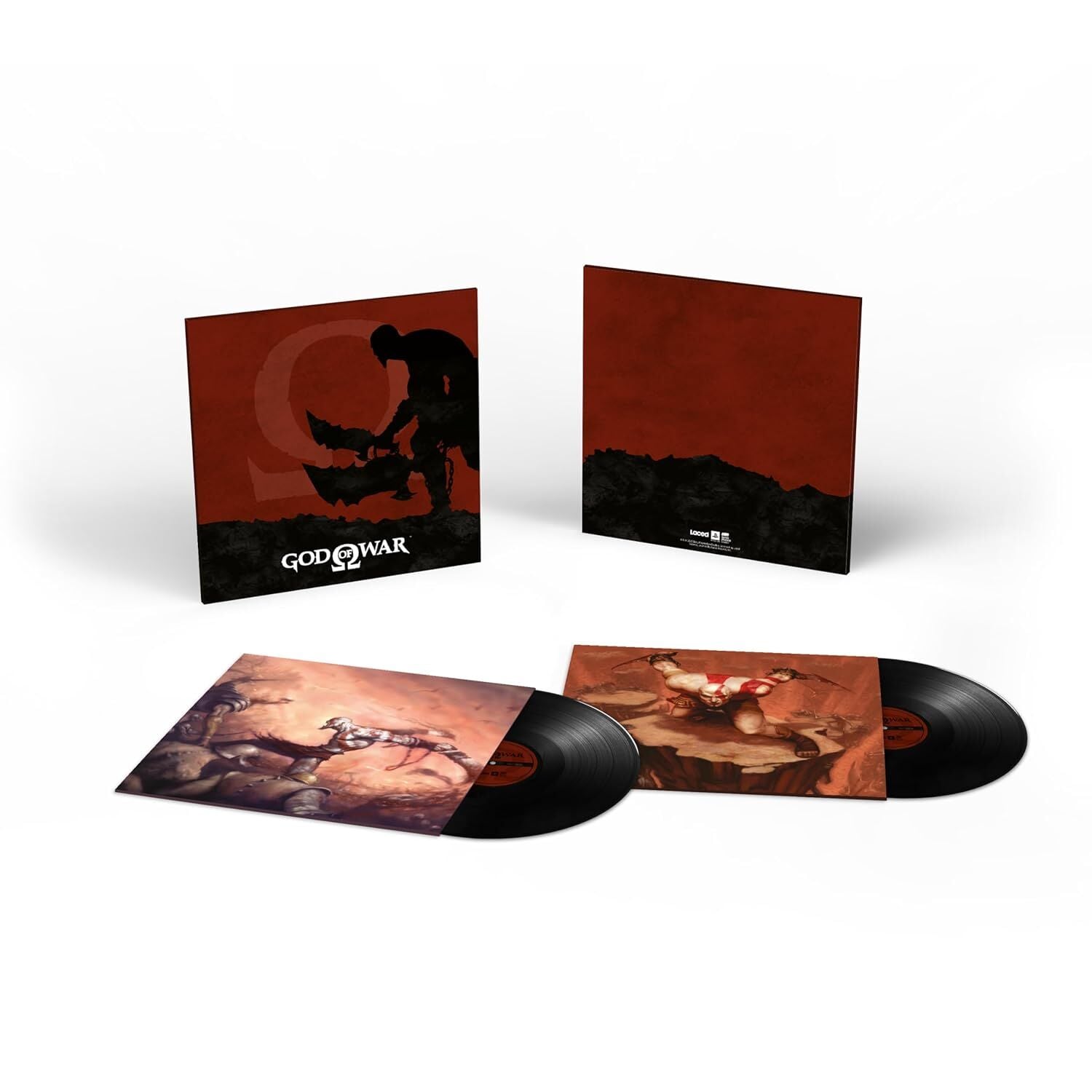GOD OF WAR 1 - GAME SOUNDTRACK (2010) - 2LP (ETCHED / 3 SIDES) 2025 EDITION SIFIR PLAK