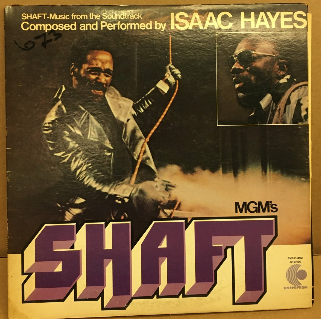 SHAFT SOUNDTRACK ISAAC HAYES 2.EL 2PLAK