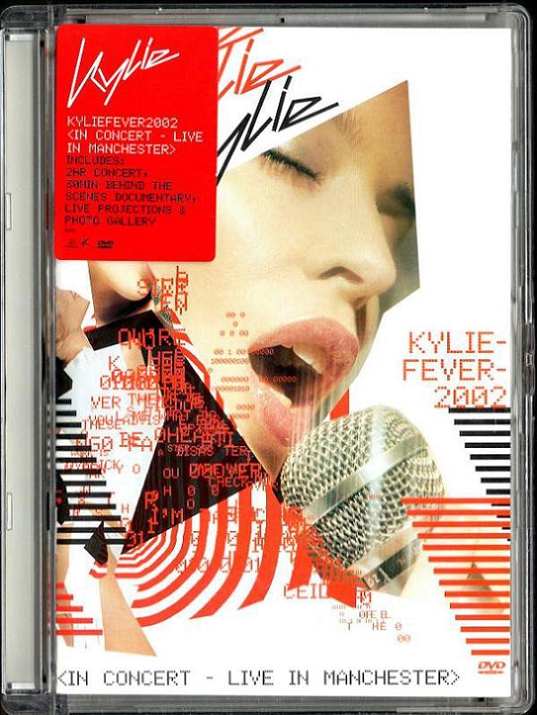KYLIE MINOGUE - FEVER 2002 IN CONCERT LIVE IN MANCHESTER (2002) - JEWEL CASE DVD SIFIR