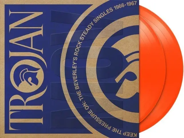 VARIOUS - KEEP THE PRESSURE ON::THE BEVERLEY'S ROCK STEADY SINGLES 1966-1967 (2026) - 2xLP ORANGE COLOURED SIFIR PLAK