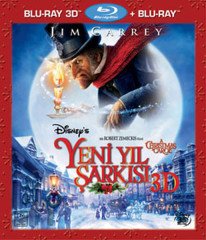 YENİ YIL ŞARKISI - A CHRISTMAS CAROL - JIM CARREY - ROBERT ZEMECKIS - 3DBLU-RAY+BLU-RAY 2.EL (CHARLES DICKENS)