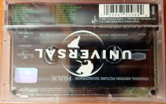 HULK - SOUNDTRACK DANNY ELFMAN (2003) UNIVERSAL CASSETTE MADE IN TURKEY ''NEW''