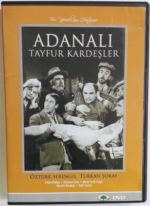 ADANALI TAYFUR KARDEŞLER - ÖZTÜRK SERENGİL - TÜRKAN ŞORAY - EFKAN EFEKAN - ZAFER DAVUTOĞLU - DVD 2.EL