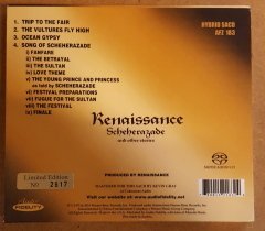 RENAISSANCE SCHEHEDRAZADE AND THE OTHER STORIES (1975) CD 2014 SACD EDITION 2.EL