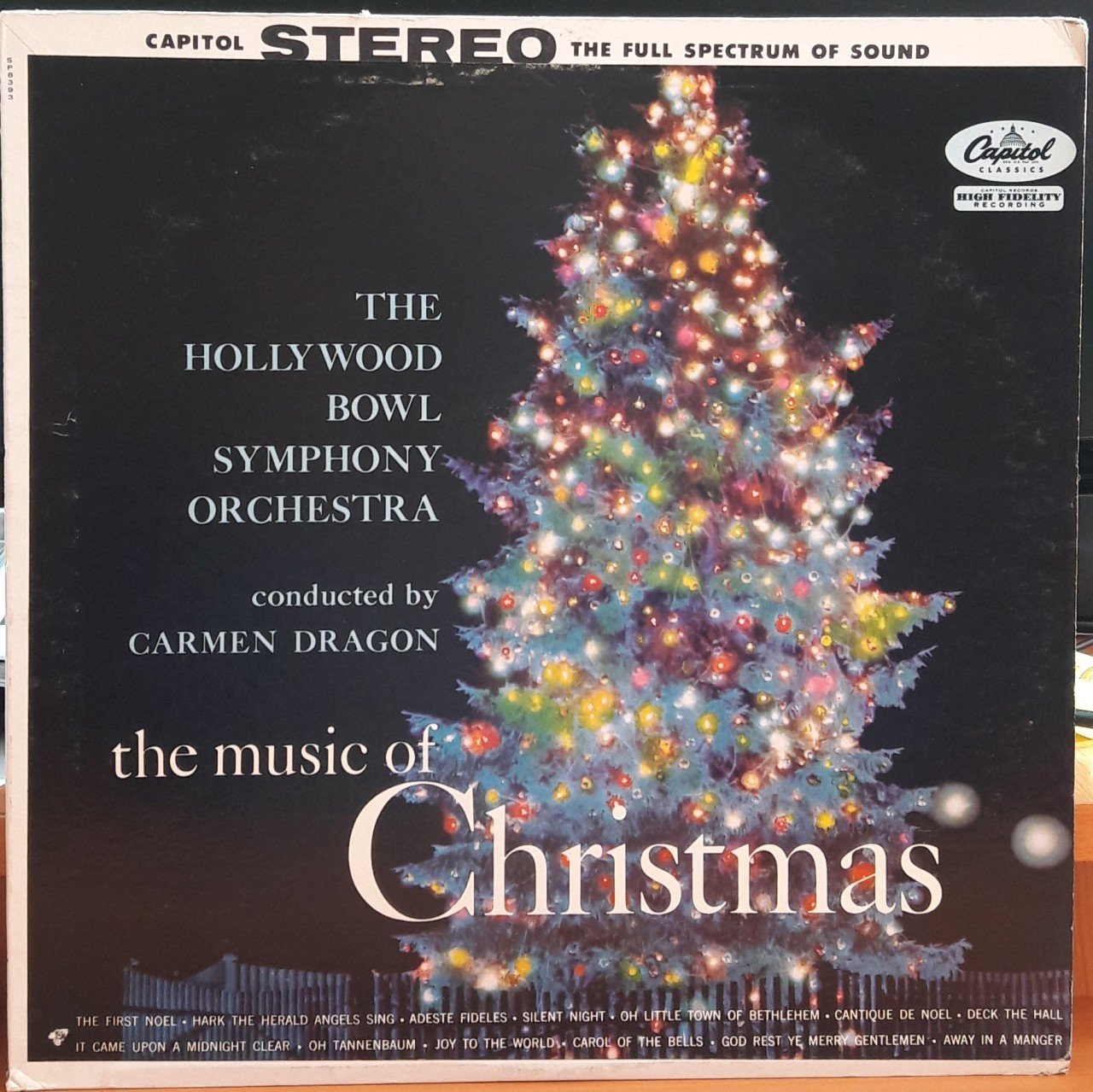 THE MUSIC OF CHRISTMAS - HOLLYWOOD BOWL SYMPHONY - PLAK 2.EL