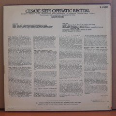 CESARE SIEPI - OPERATIC RECITAL (1976) - LP 2.EL PLAK