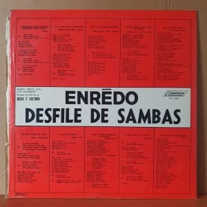 ENREDO DESFILE DE SAMBAS (1972) - LP 2.EL PLAK
